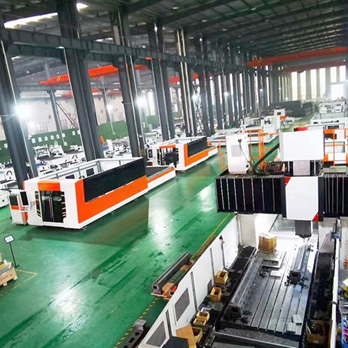 Worker Operating Industrial Machine